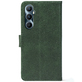 Чохол-книжка Crazy Horse Clasic для Realme C65 Dark Green (Front)