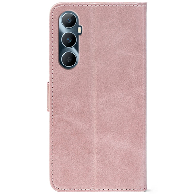 Чохол-книжка Crazy Horse Clasic для Realme C65 Rose Gold (Front)