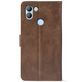 Чохол-книжка Crazy Horse Clasic для Tecno POP 5 LTE Brown (Front)