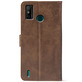 Чохол-книжка Crazy Horse Clasic для Tecno Spark 6 Go Brown (Front)