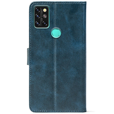 Чохол-книжка Crazy Horse Clasic для Umidigi A9 Pro Dark Blue (Front)