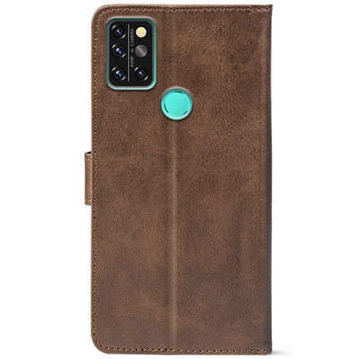 Чохол-книжка Crazy Horse Clasic для Umidigi A9 Pro Brown (Front)