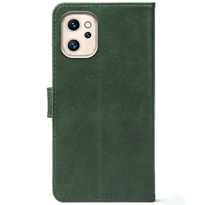 Чохол-книжка Crazy Horse Clasic для Umidigi F3S Dark Green (Front)