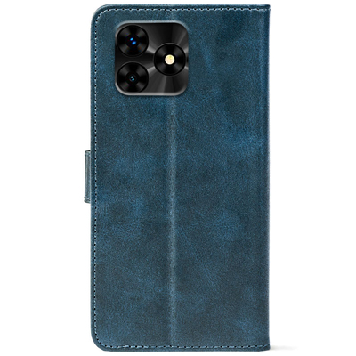 Чохол-книжка Crazy Horse Clasic для Umidigi G5 Mecha Dark Blue (Front)