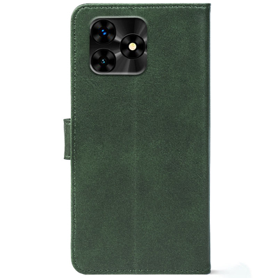 Чохол-книжка Crazy Horse Clasic для Umidigi G5 Mecha Dark Green (Front)