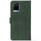 Чохол-книжка Crazy Horse Clasic для Vivo Y33S Dark Green (Front)