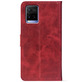 Чохол-книжка Crazy Horse Clasic для Vivo Y33S Red Wine (Front)