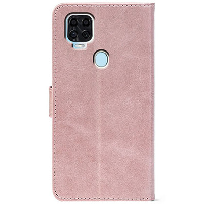 Чохол-книжка Crazy Horse Clasic для ZTE Blade V2020 Rose Gold (Front)