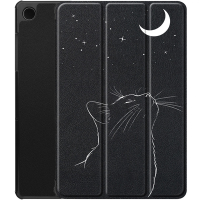 Чохол для Samsung Galaxy Tab A11 Plus 11" Місячний кіт