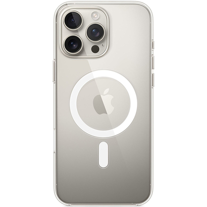 Чохол з підтримкою MagSafe для Apple iPhone 16 Pro Max Прозорий