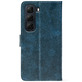 Чохол-книжка Crazy Horse Clasic для Infinix Hot 50 Dark Blue (Front)