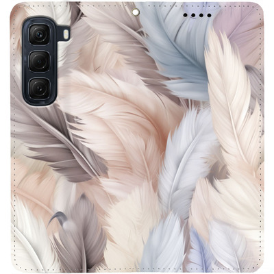 Чохол-книжка BoxFace для Infinix Hot 50 Angel Fluff