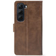 Чохол-книжка Crazy Horse Clasic для Infinix Hot 50 Brown (Front)