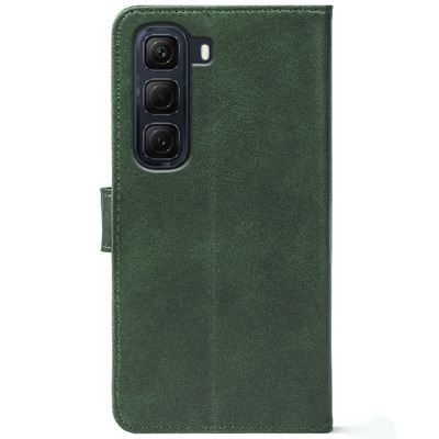 Чохол-книжка Crazy Horse Clasic для Infinix Hot 50 Dark Green (Front)