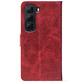 Чохол-книжка Crazy Horse Clasic для Infinix Hot 50 Red Wine (Front)