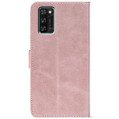 Чохол-книжка Crazy Horse Clasic для Blackview A100 Rose Gold (Front)