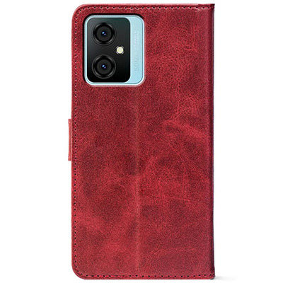 Чохол-книжка Crazy Horse Clasic для Blackview Oscal C70 Red Wine (Front)