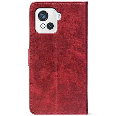 Чохол-книжка Crazy Horse Clasic для Blackview Oscal C80 Red Wine (Front)