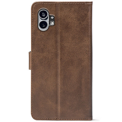 Чохол-книжка Crazy Horse Clasic для Nothing Phone (1) Brown (Front)