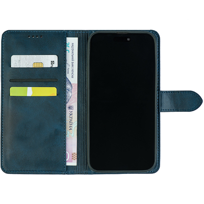 Чохол-книжка Crazy Horse Clasic для Samsung Galaxy A07 (A075) Dark Blue (Front)