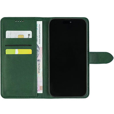 Чохол-книжка Crazy Horse Clasic для Samsung Galaxy A07 (A075) Dark Green (Front)
