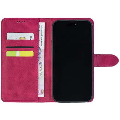 Чохол-книжка Crazy Horse Clasic для Samsung Galaxy A07 (A075) Magenta (Front)
