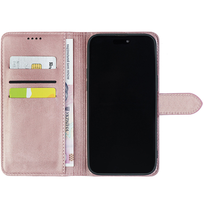 Чохол-книжка Crazy Horse Clasic для Samsung Galaxy A07 (A075) Rose Gold (Front)
