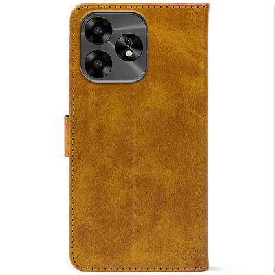 Чохол-книжка Crazy Horse Clasic для Umidigi A15C Camel (Front)