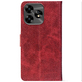 Чохол-книжка Crazy Horse Clasic для Umidigi A15C Red Wine (Front)