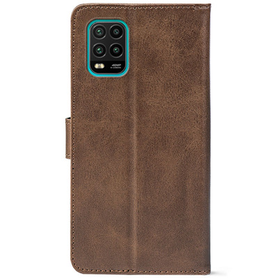 Чохол-книжка Crazy Horse Clasic для Xiaomi Mi 10 Lite Brown (Front)