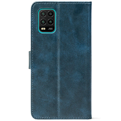 Чохол-книжка Crazy Horse Clasic для Xiaomi Mi 10 Lite Dark Blue (Front)