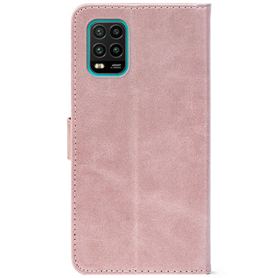 Чохол-книжка Crazy Horse Clasic для Xiaomi Mi 10 Lite Rose Gold (Front)