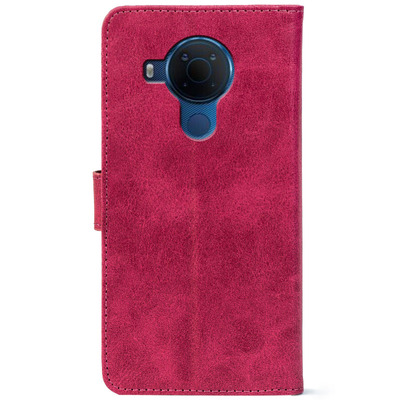 Чохол-книжка Crazy Horse Clasic для Nokia 3.4 / 5.4 Magenta (Front)