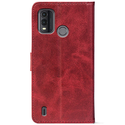 Чохол-книжка Crazy Horse Clasic для Nokia G11 Plus Red Wine (Front)