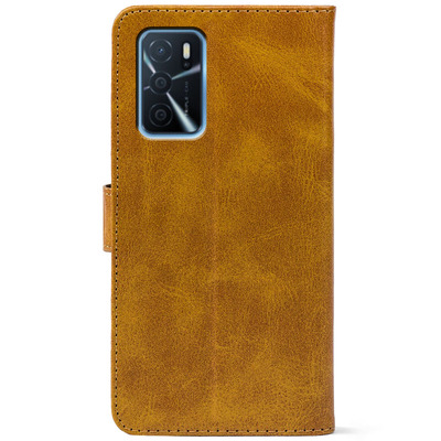 Чохол-книжка Crazy Horse Clasic для Oppo A16/A16s/A54s Camel (Front)