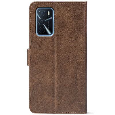 Чохол-книжка Crazy Horse Clasic для Oppo A54s Brown (Front)