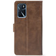 Чохол-книжка Crazy Horse Clasic для Oppo A16/A16s/A54s Brown (Front)