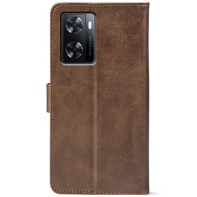 Чохол-книжка Crazy Horse Clasic для Oppo A77 Brown (Front)