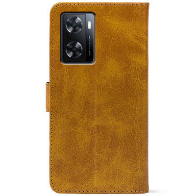 Чохол-книжка Crazy Horse Clasic для Oppo A57s Camel (Front)