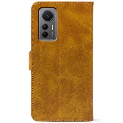 Чохол-книжка Crazy Horse Clasic для Xiaomi 12 Lite Camel (Front)