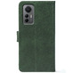 Чохол-книжка Crazy Horse Clasic для Xiaomi 12 Lite Dark Green (Front)