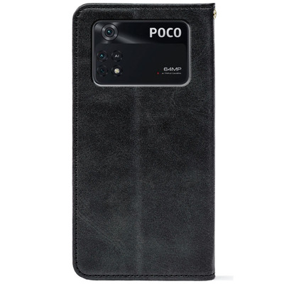 Чохол-книжка Crazy Horse Clasic для Xiaomi Poco M4 Pro 4G Grafit (Strong)