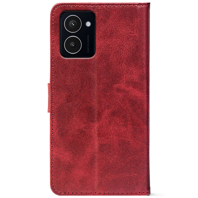 Чохол-книжка Crazy Horse Clasic для HMD Pulse Pro Red Wine (Front)