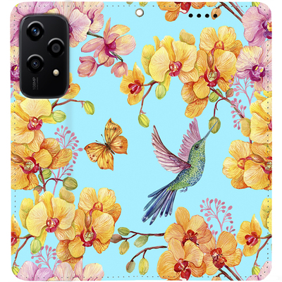 Чохол-книжка BoxFace для Huawei Honor 200 Lite Colibri in Orchids