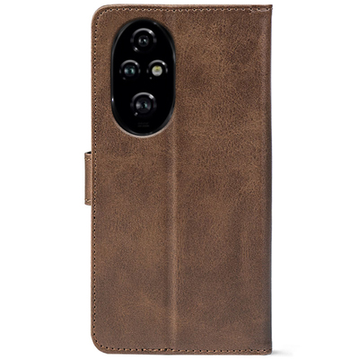 Чохол-книжка Crazy Horse Clasic для Huawei Honor 200 Brown (Front)