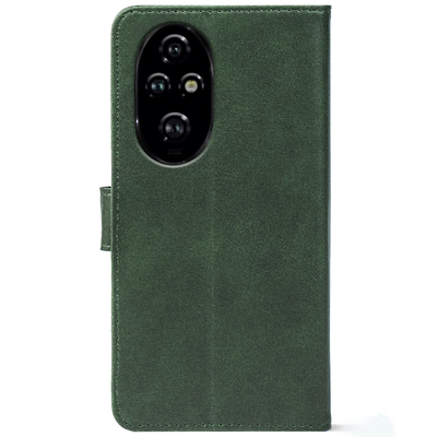 Чохол-книжка Crazy Horse Clasic для Huawei Honor 200 Dark Green (Front)