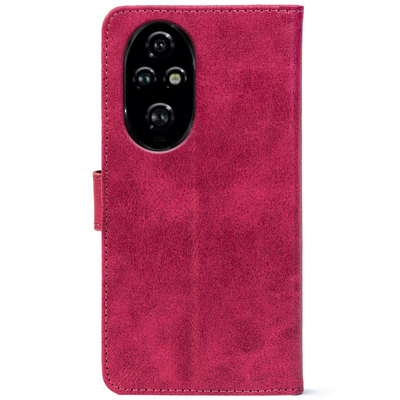 Чохол-книжка Crazy Horse Clasic для Huawei Honor 200 Magenta (Front)