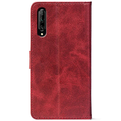 Чохол-книжка Crazy Horse Clasic для Honor 9X Pro Red Wine (Front)