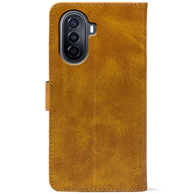 Чохол-книжка Crazy Horse Clasic для Huawei Nova Y70 Camel (Front)