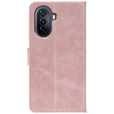 Чохол-книжка Crazy Horse Clasic для Huawei Nova Y70 Rose Gold (Front)